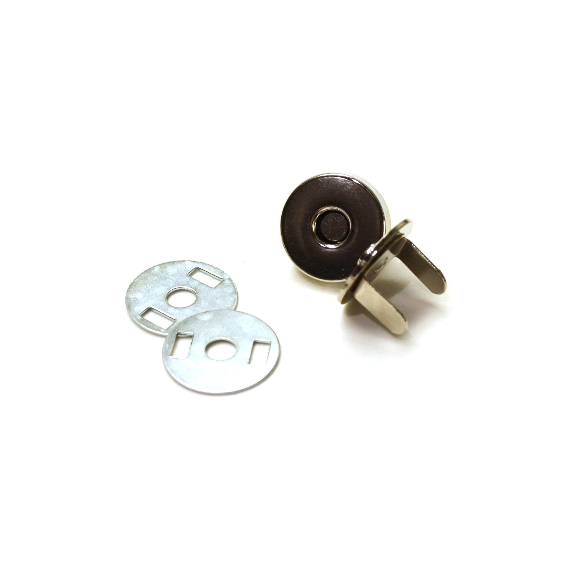 Magneettilukko 20mm 2kpl - Hopeansävy