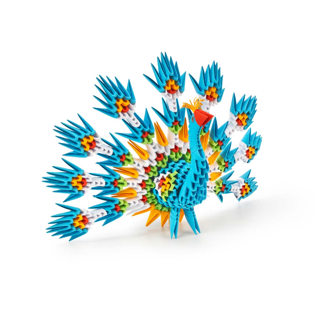 3D Origami - Peacock