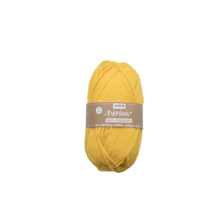 Premium Akryylilanka 50g - Keltainen