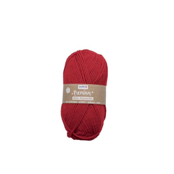 Premium Akryylilanka 50g - Punainen