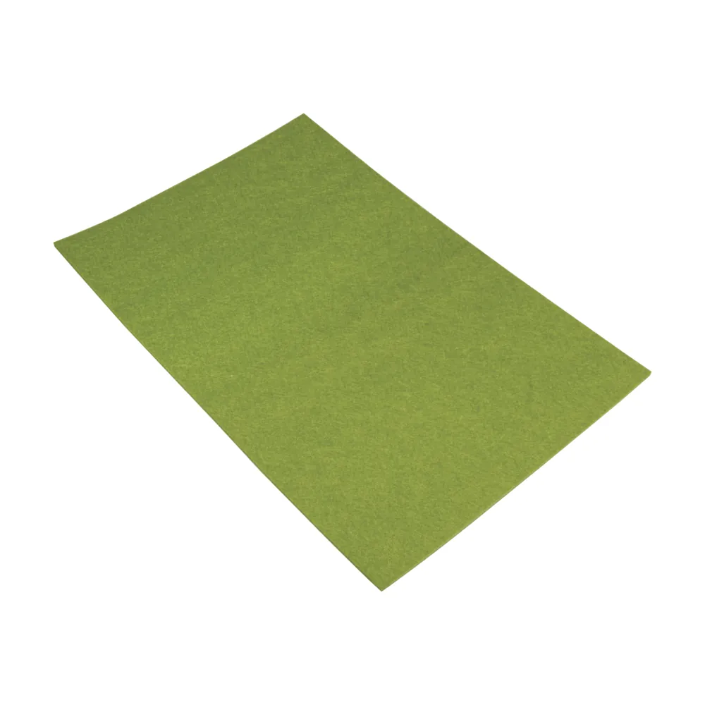 Askarteluhuopa 2mm 30x45cm - Murrettu vihreä