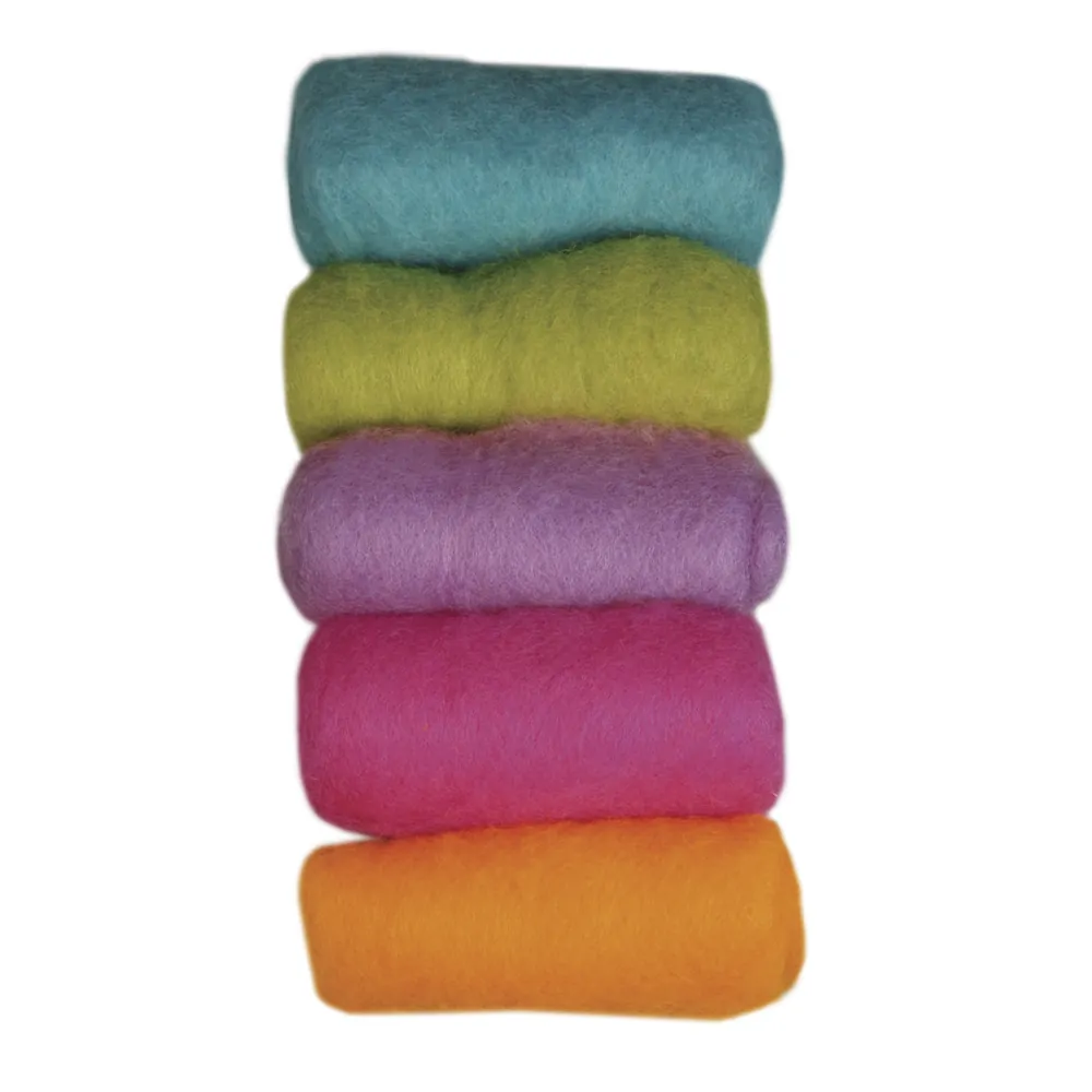 Huovutusvillasävylajitelma 5x20g - Pastellin sävyt