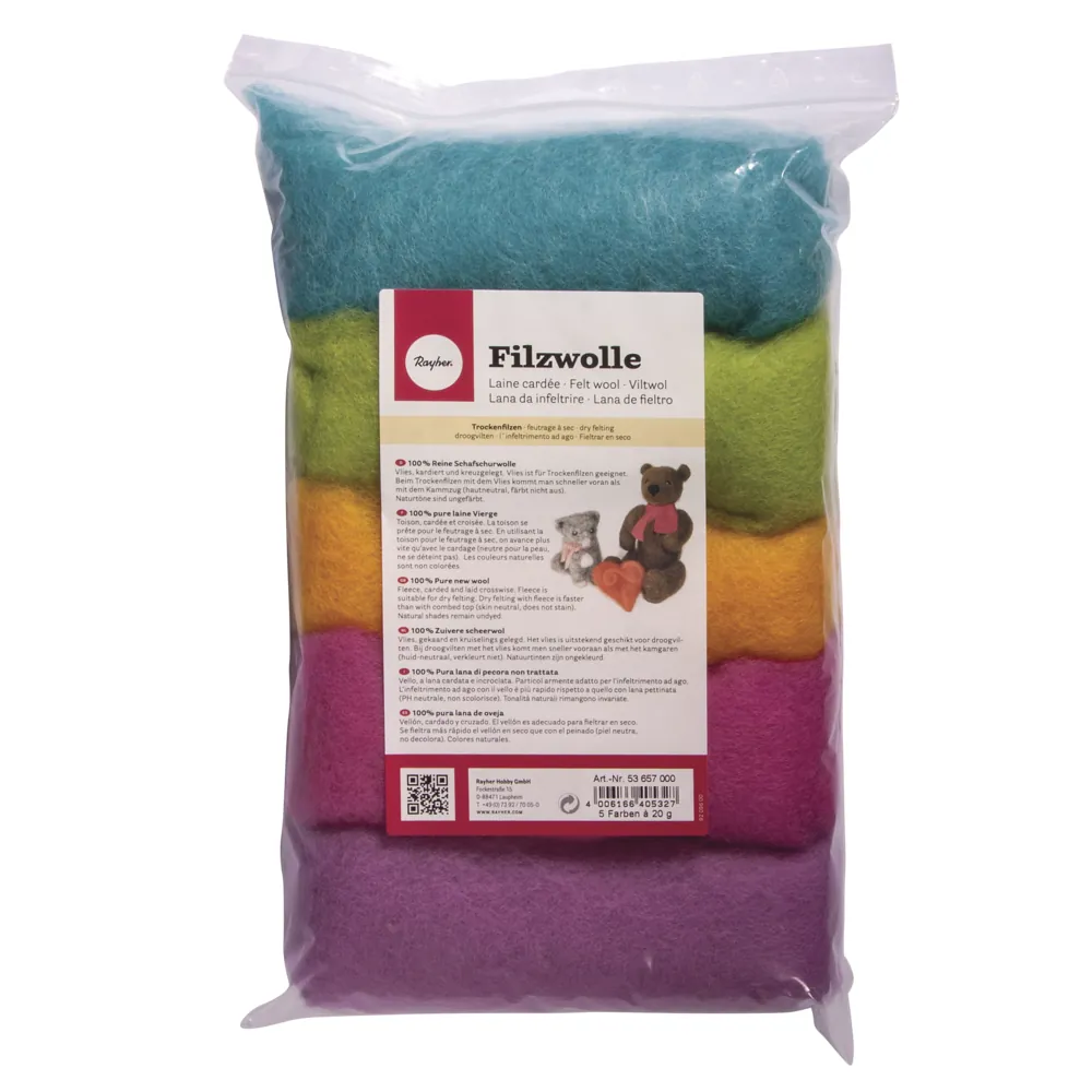 Alternative view of Huovutusvillasävylajitelma 5x20g - Pastellin sävyt