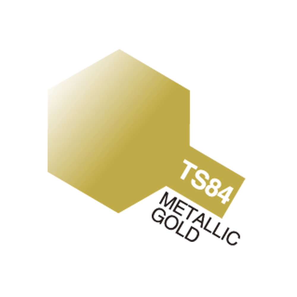 Tamiya Color Spray For Plastics (TS) - Metallic Gold