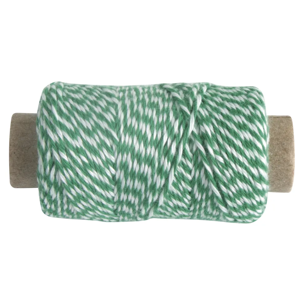 Kaksivärinen naru 1mm n.35m - Vihreä