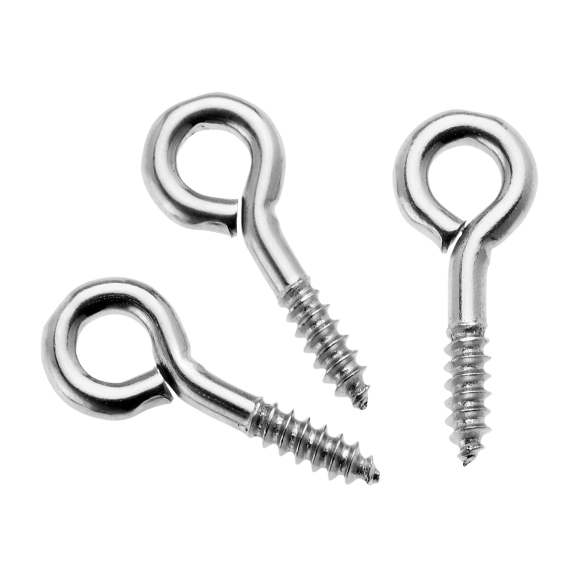 Silmukkaruuvi - Hopeansävy