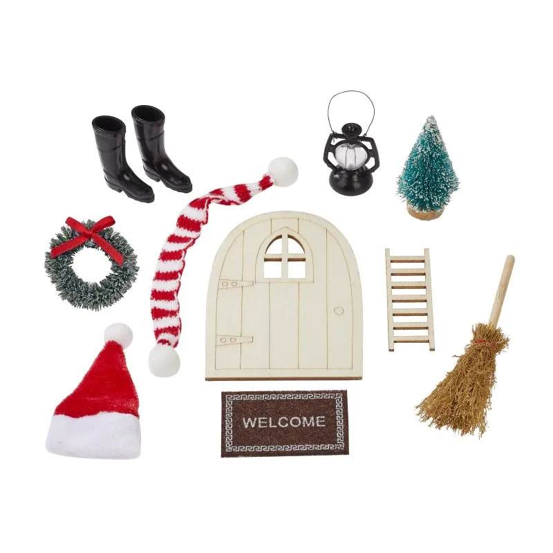 Miniatyyrituote - Tonttuovi + tarvikkeet