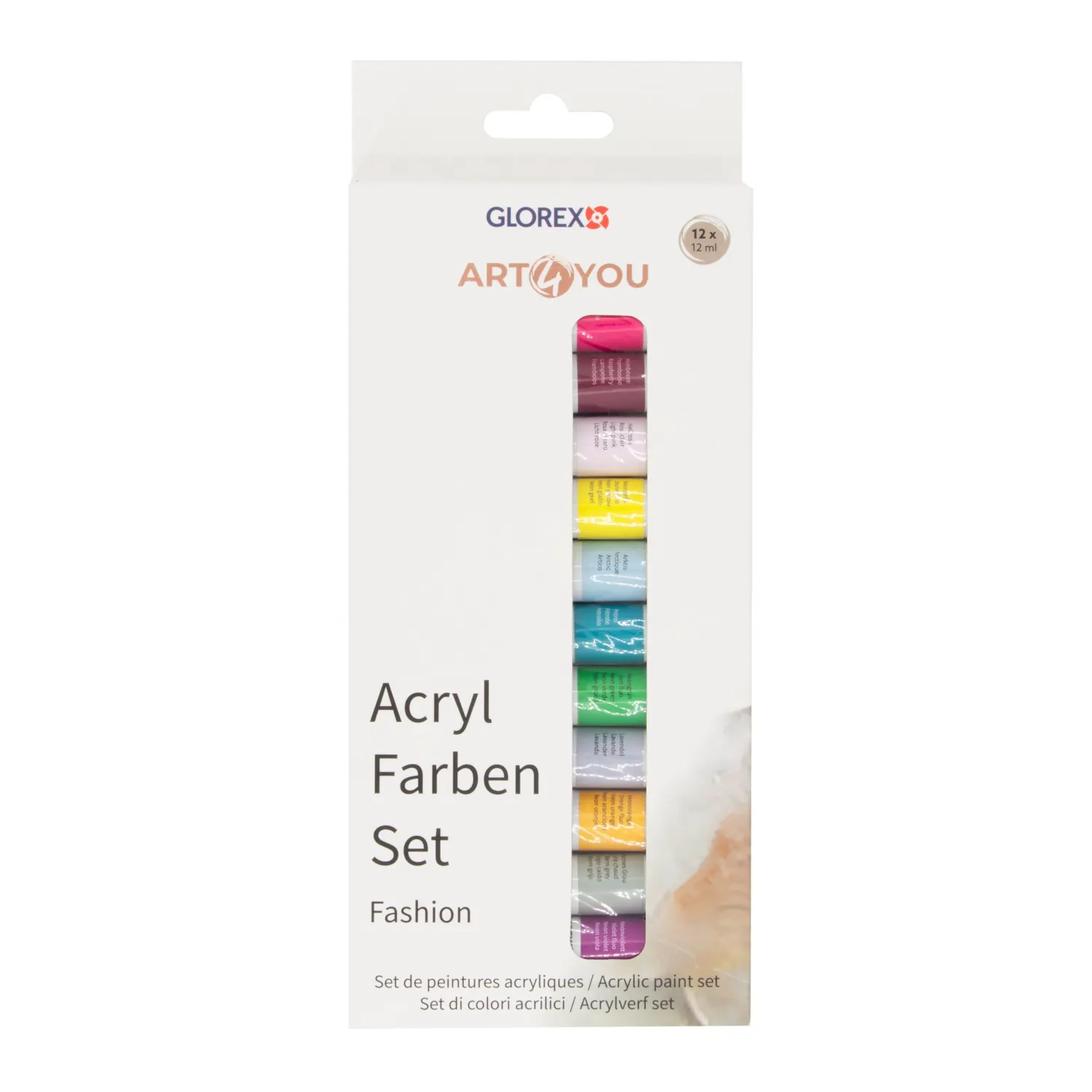Art4You Akryylivärilajitelma 12x12ml - Fashion
