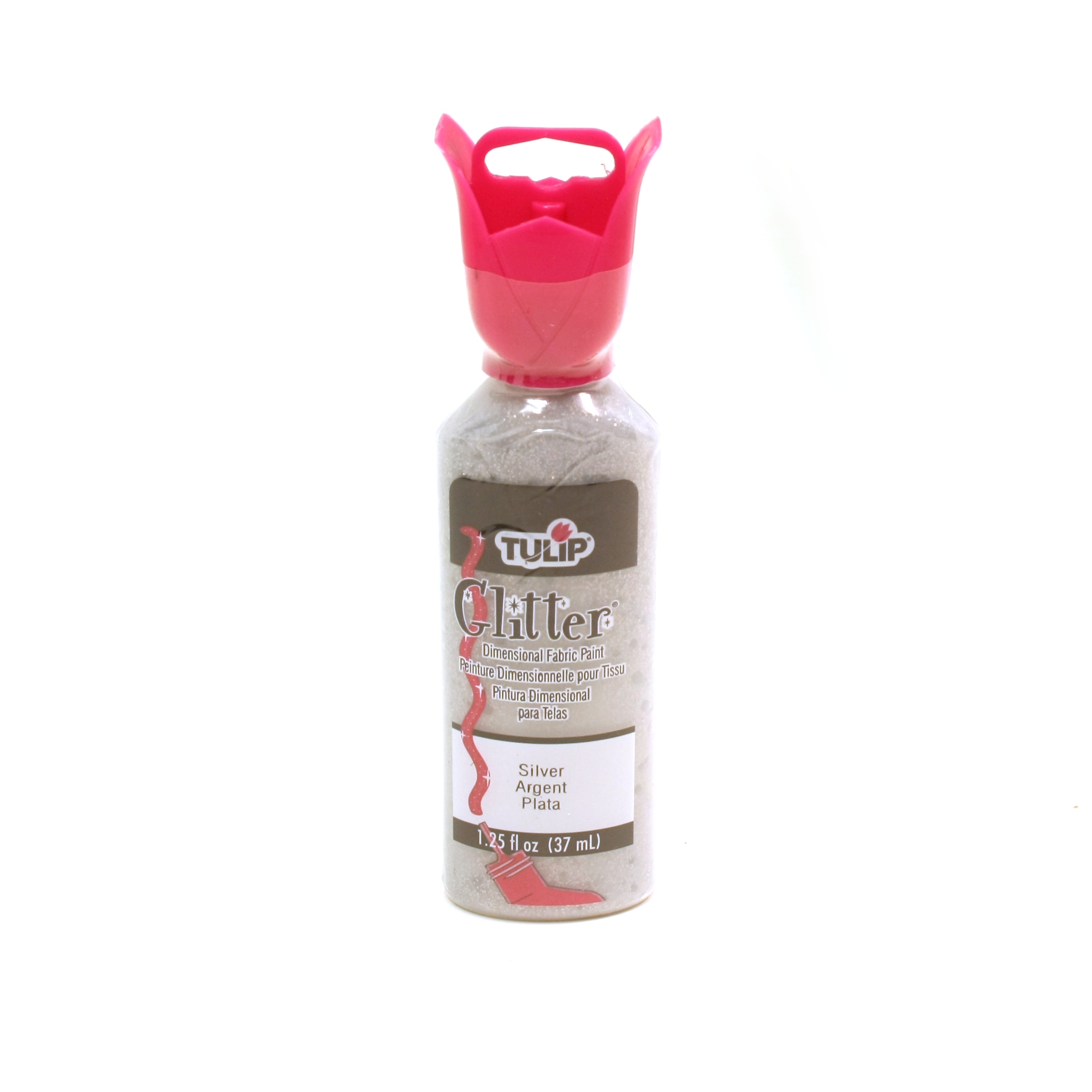 Tulip Dimensional - Glitter Silver