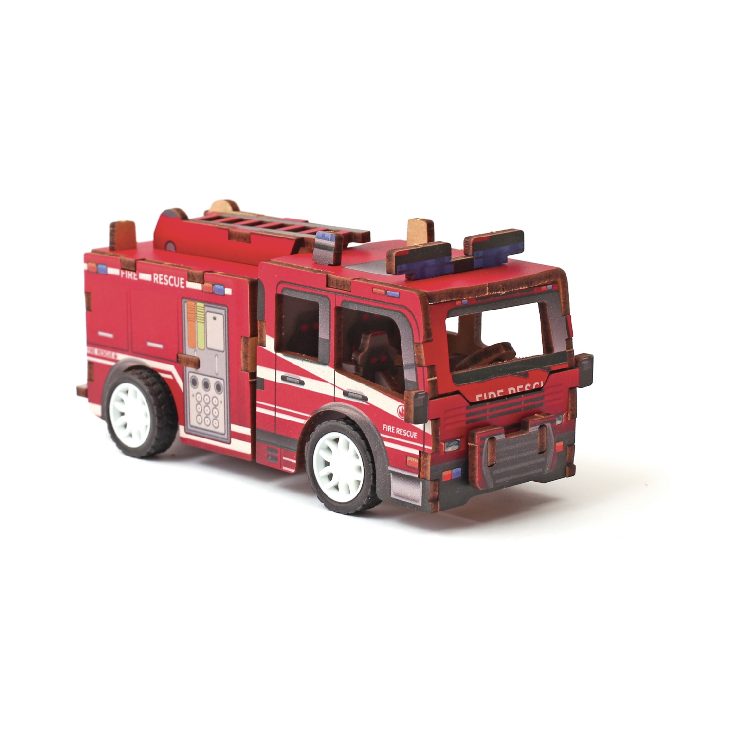 3D Ajoneuvo Rakennussarja - Paloauto