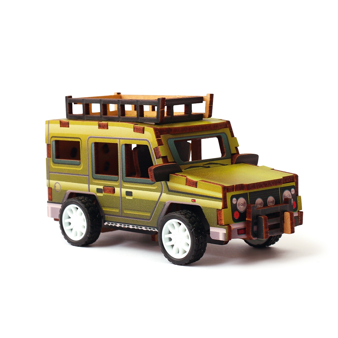 3D Ajoneuvo Rakennussarja - Maastoauto