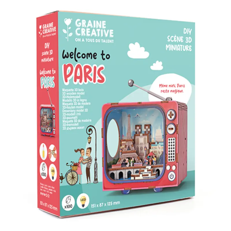 Alternative view of 3D Puumalli TV - Welcome to Paris