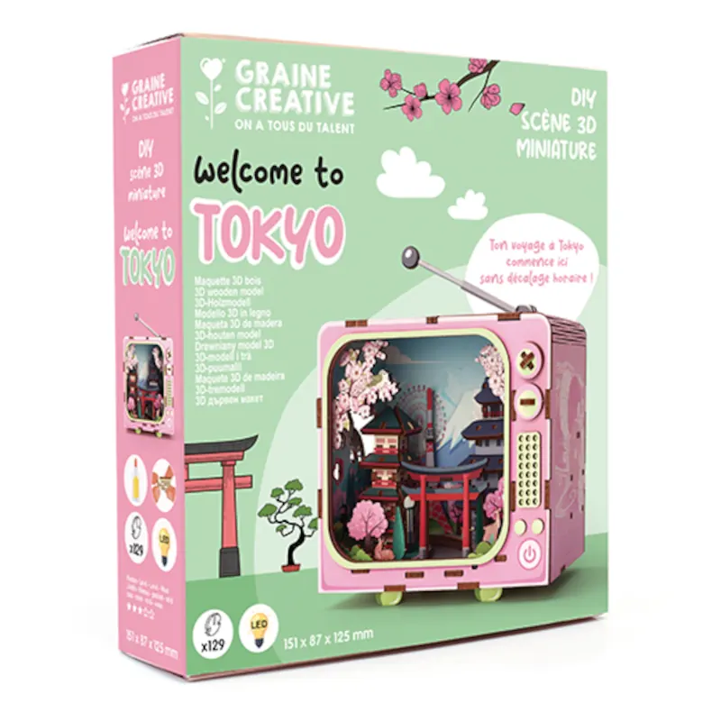 Alternative view of 3D Puumalli TV - Welcome to Tokyo