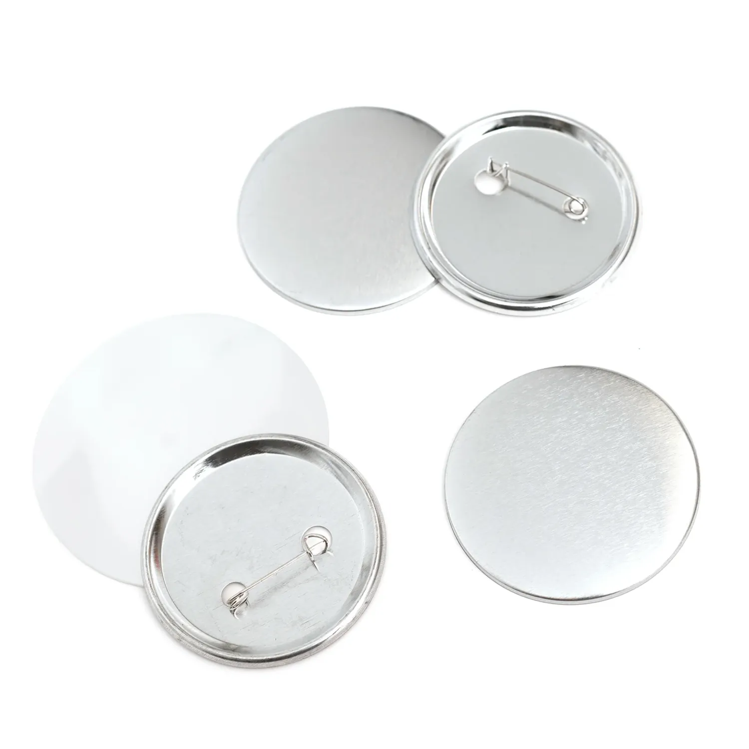 Alternative view of Button Press 58mm 18kpl - Rintanappipohjat