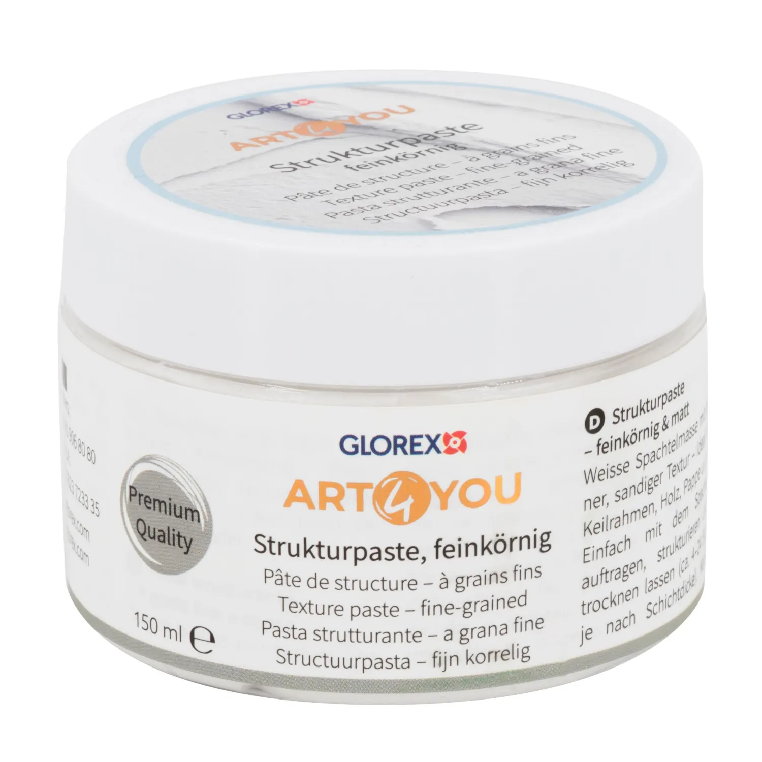 Art4You Tekstuuripasta 150ml - Hieno