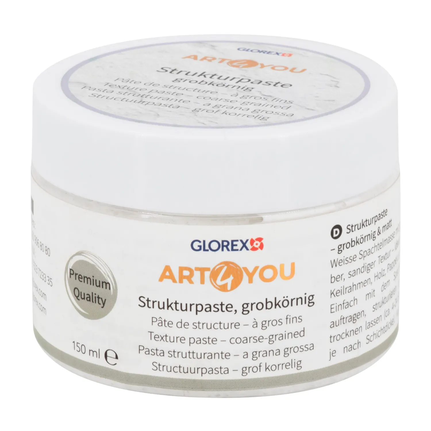 Art4You Tekstuuripasta 150ml - Karhea