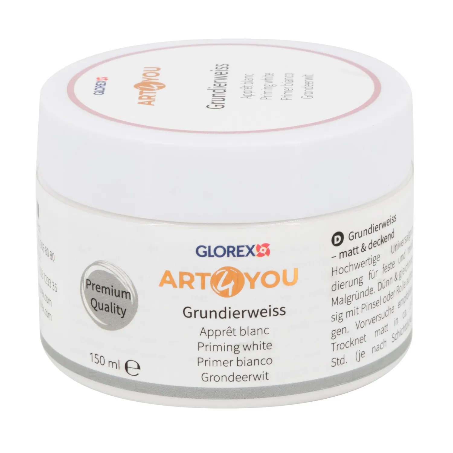 Art4You Gesso 150ml - Valkoinen