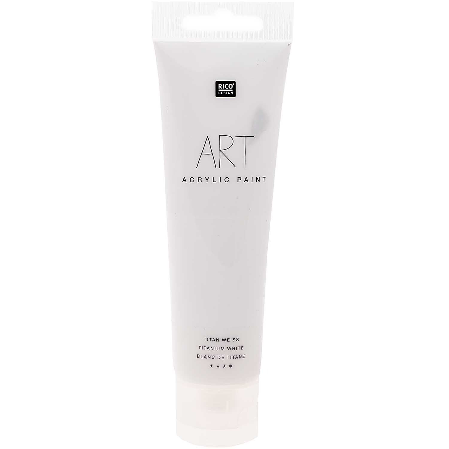 Art Akryyliväri 100ml - Titanium White