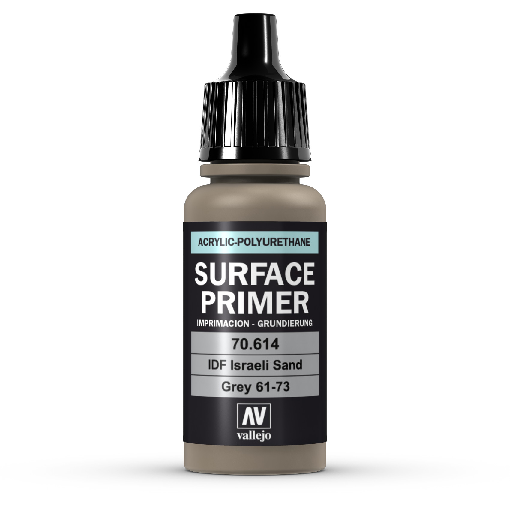 Vallejo Surface Primer - IDF Israel Sand Grey
