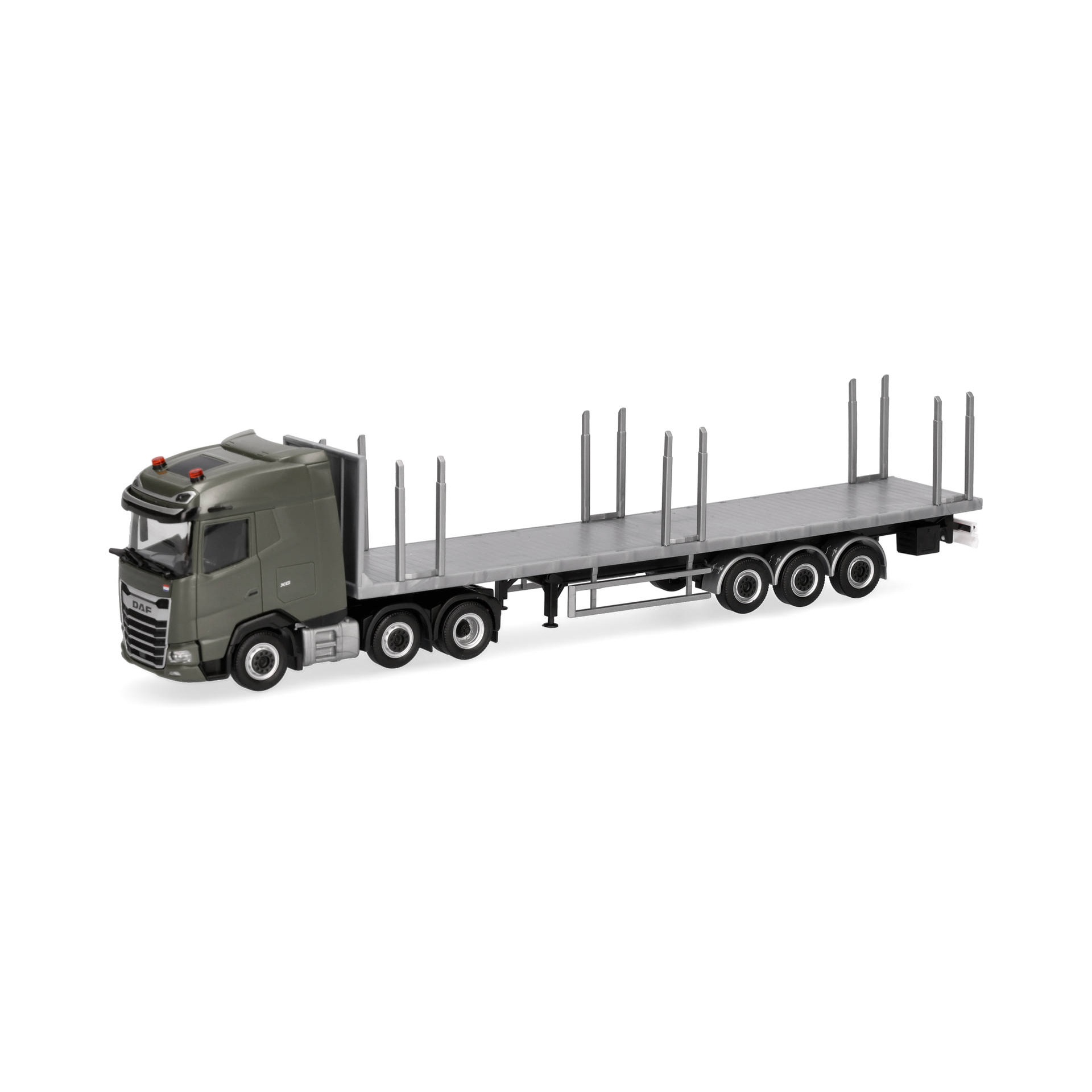 DAF XG 6x2 avolava perävaunu "Royal Netherlands Army" H0