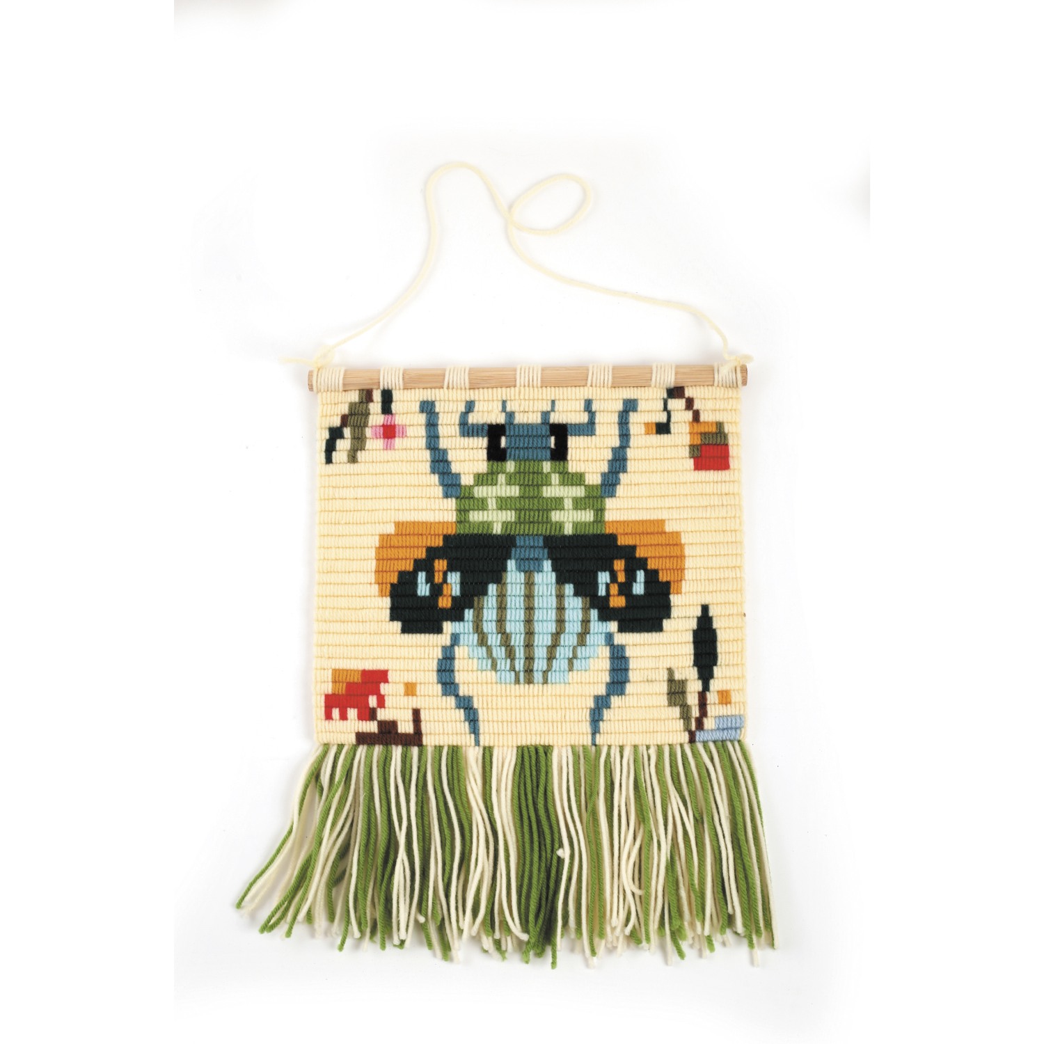 Kirjontasetti - Kovakuoriainen 30x40cm