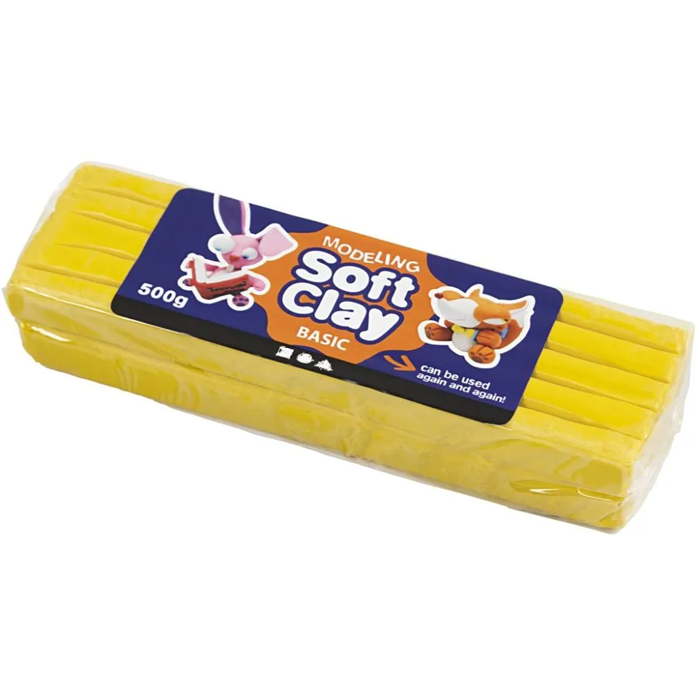 Soft Clay - Keltainen