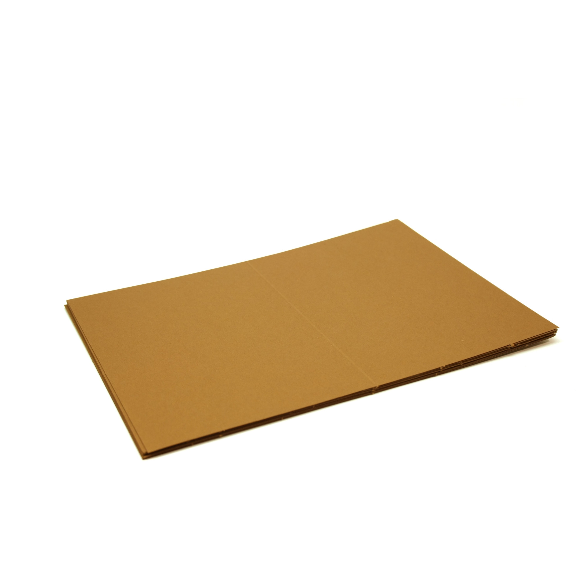 Kaksiosainen korttipohja - Tummanruskea