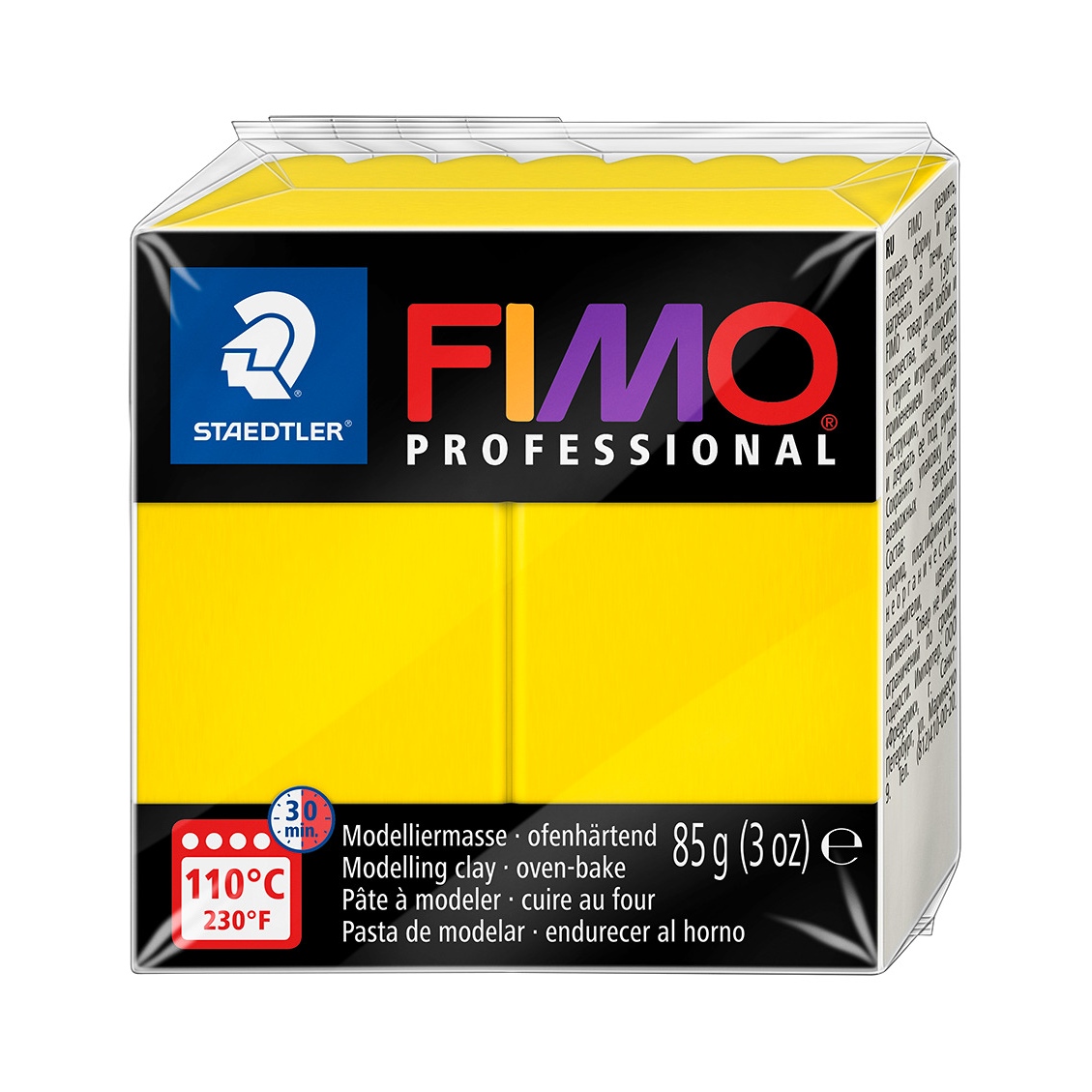 Fimo Professional 85g - 100 True Yellow