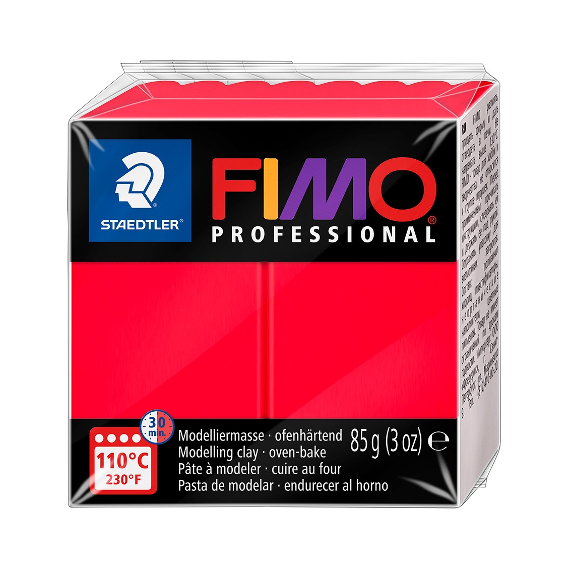 Fimo Professional 85g - 200 True Red