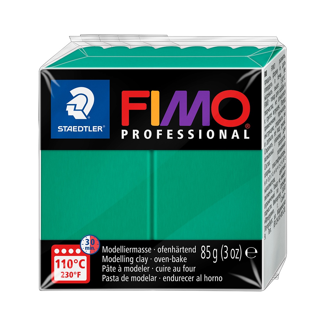 Fimo Professional 85g - 500 True Green