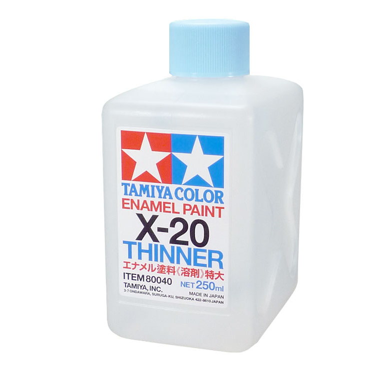 Tamiya X-20 Enamel Paint Thinner 250ml