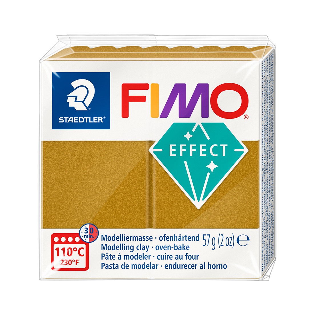 Fimo Effect 57g - 11 Gold Metallic