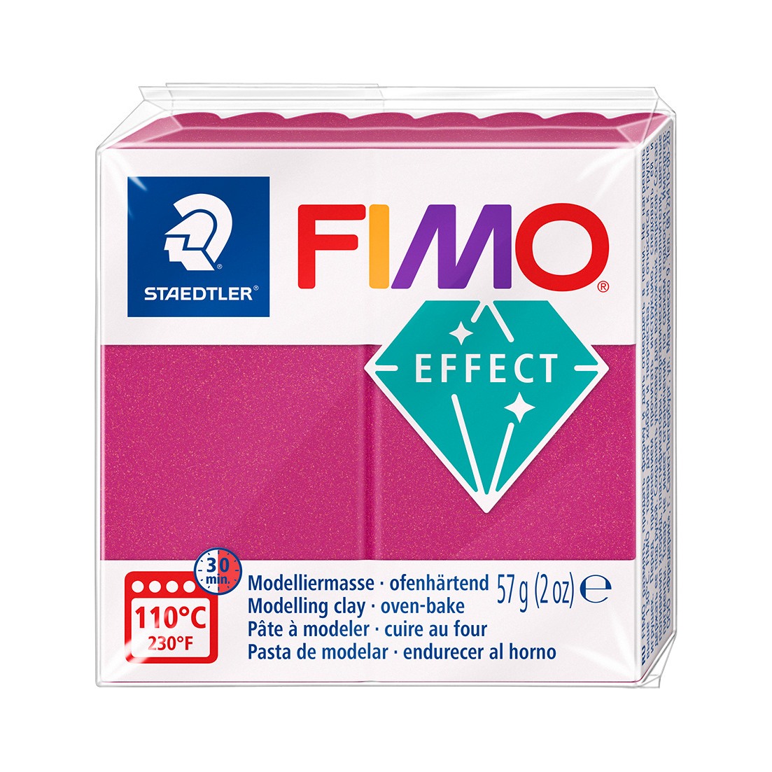 Fimo Effect 57g - 21 Metallic Bordeaux