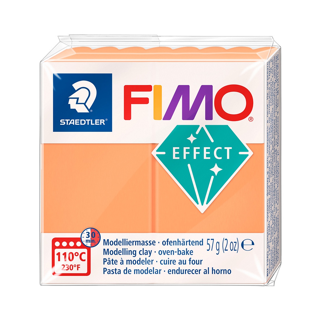 Fimo Neon 57g - 401 Neon Orange