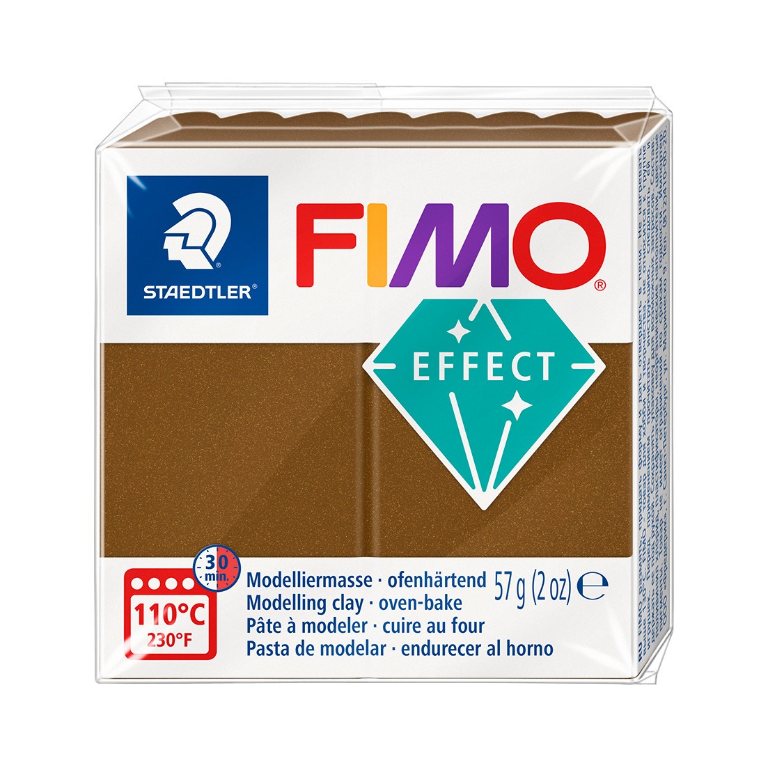 Fimo Effect 57g - 71 Metallic Antique Bronze