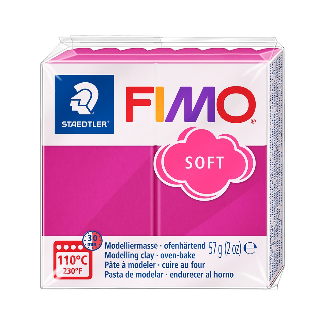 Fimo Soft 57g - 22 Raspberry