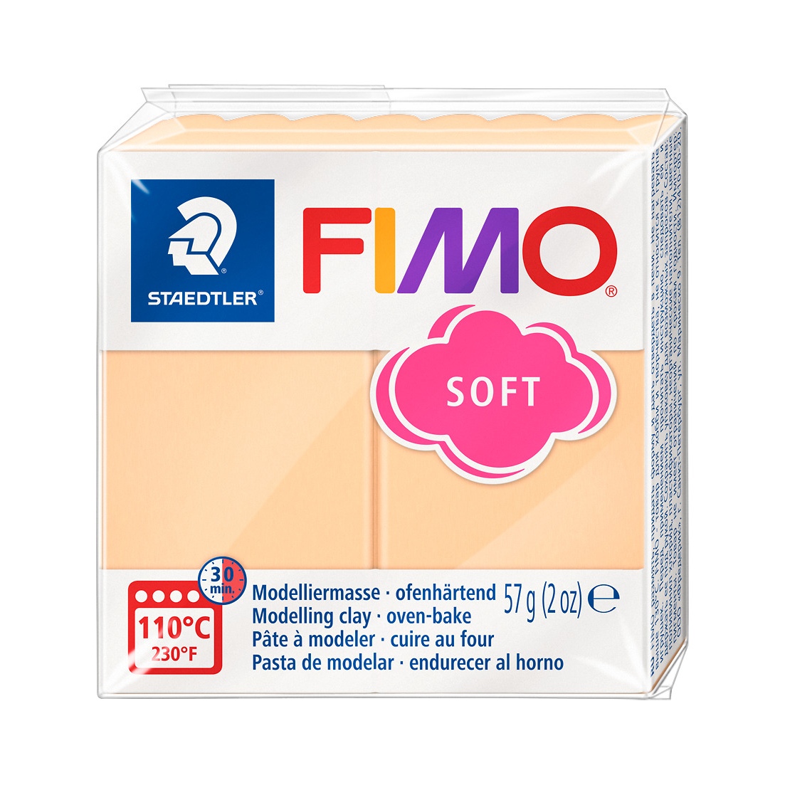 Fimo Soft 57g - 405 Peach