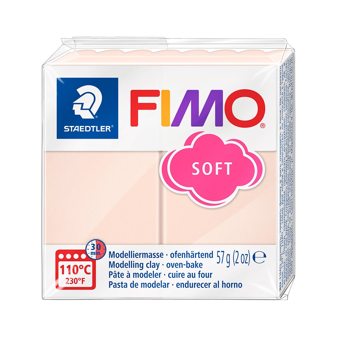 Fimo Soft 57g - 43 Pale Pink