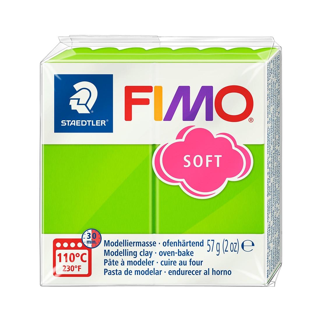 Fimo Soft 57g - 50 Apple Green