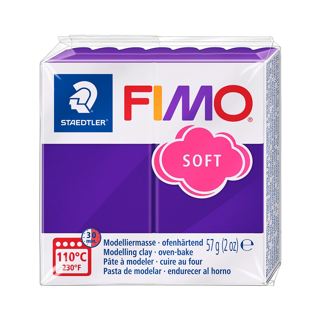 Fimo Soft 57g - 63 Plum