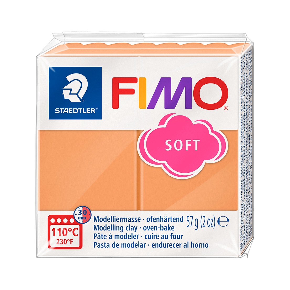 Fimo Soft 57g - T41 Papaya Sorbet