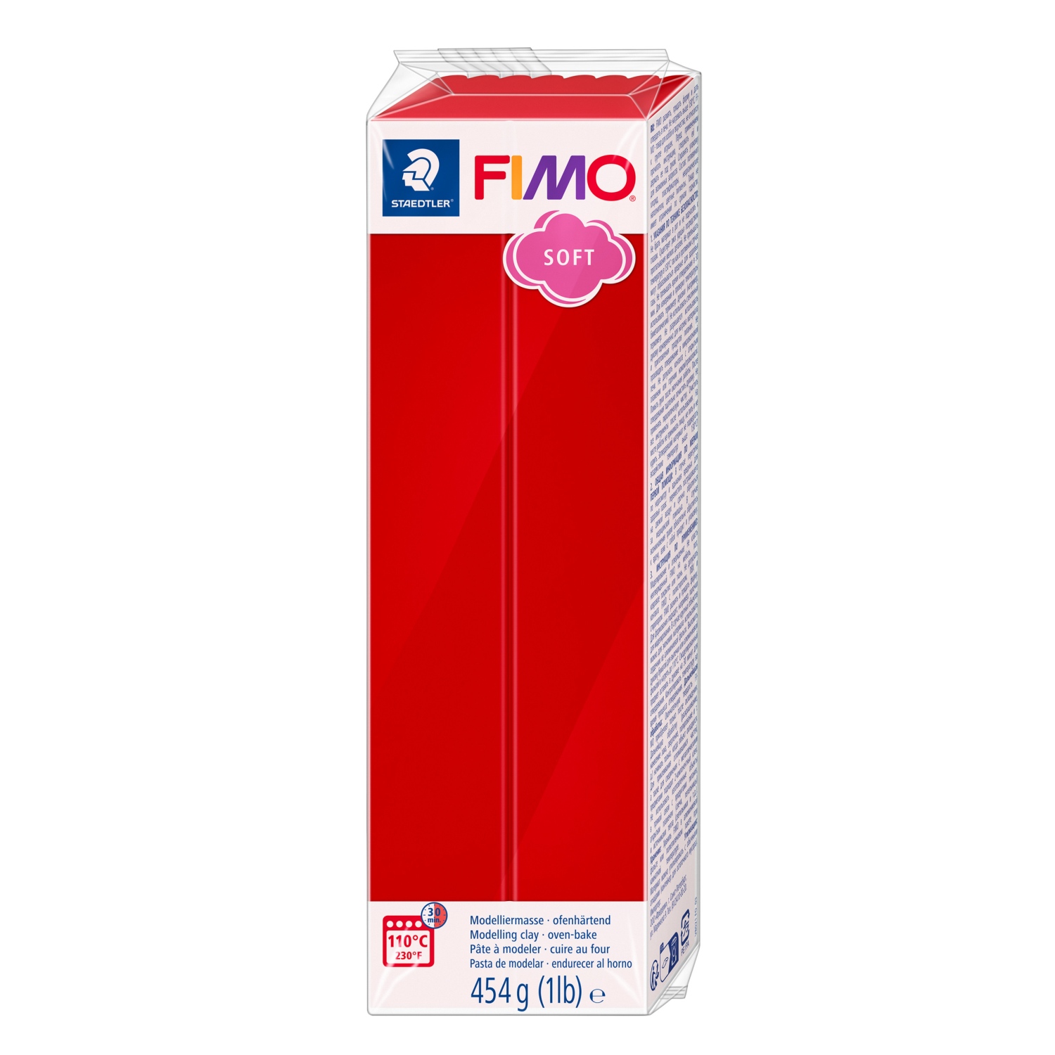 Fimo Soft 454g - 2P Christmas Red