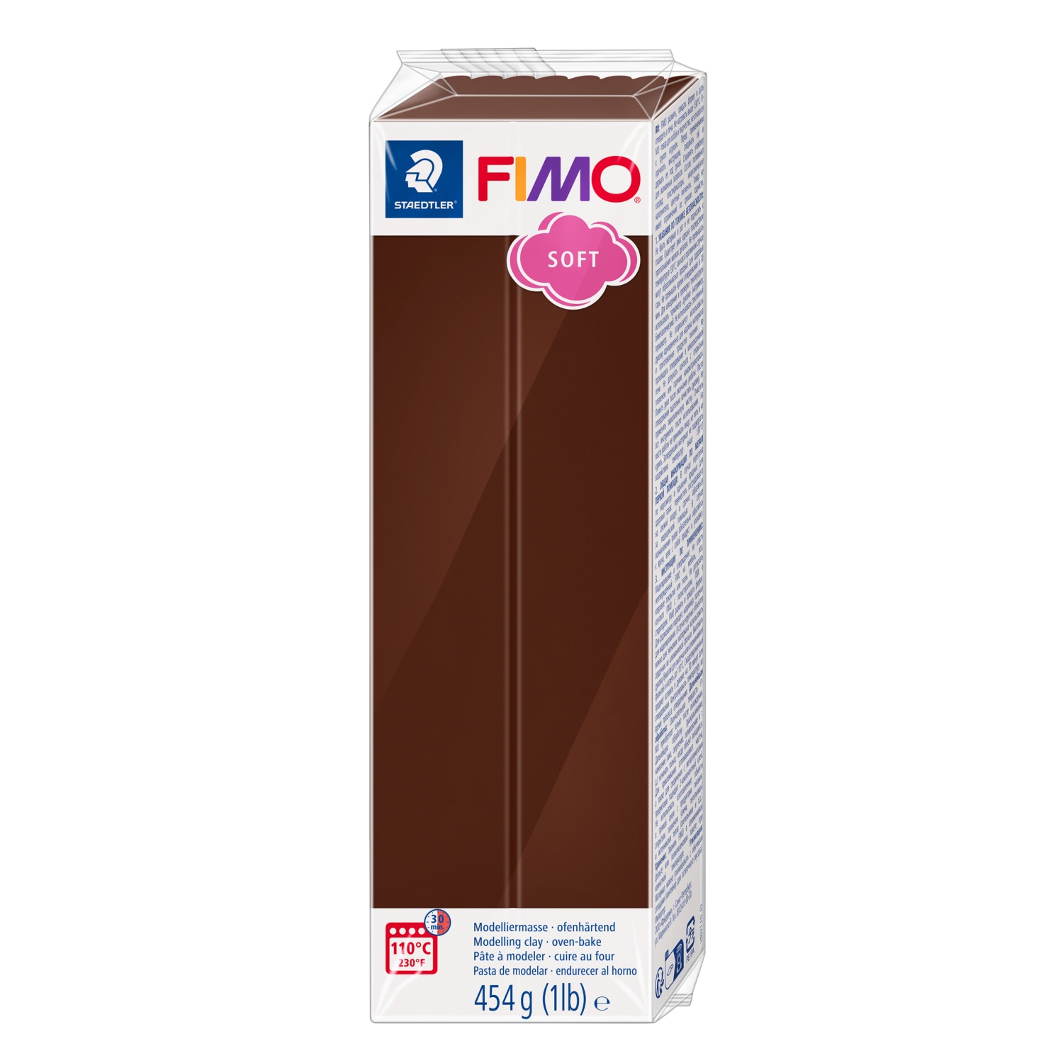 Fimo Soft 454g - 75 Chocolate