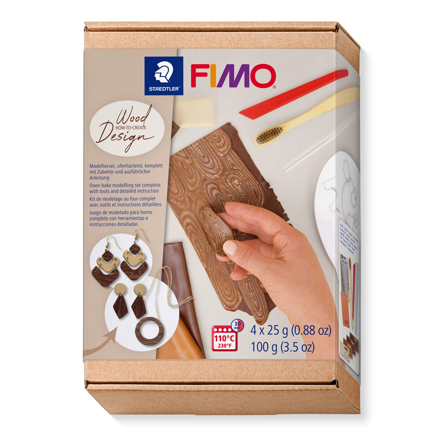 Fimo How-To-Create - Wood Design