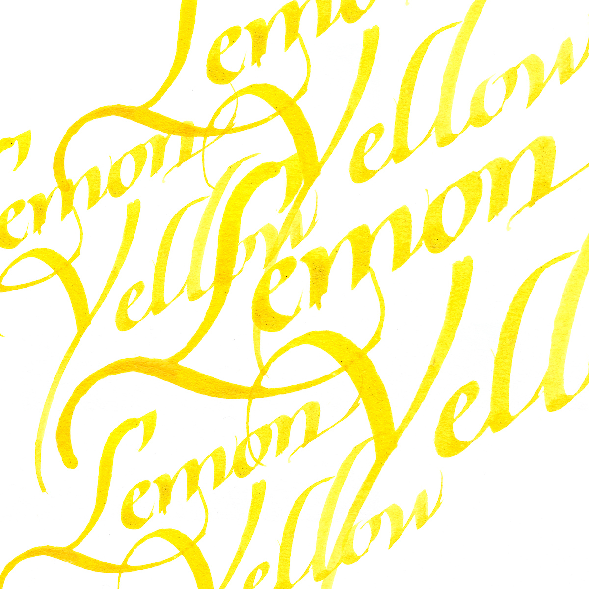 Alternative view of Calligraphy Ink - Lemon Yellow