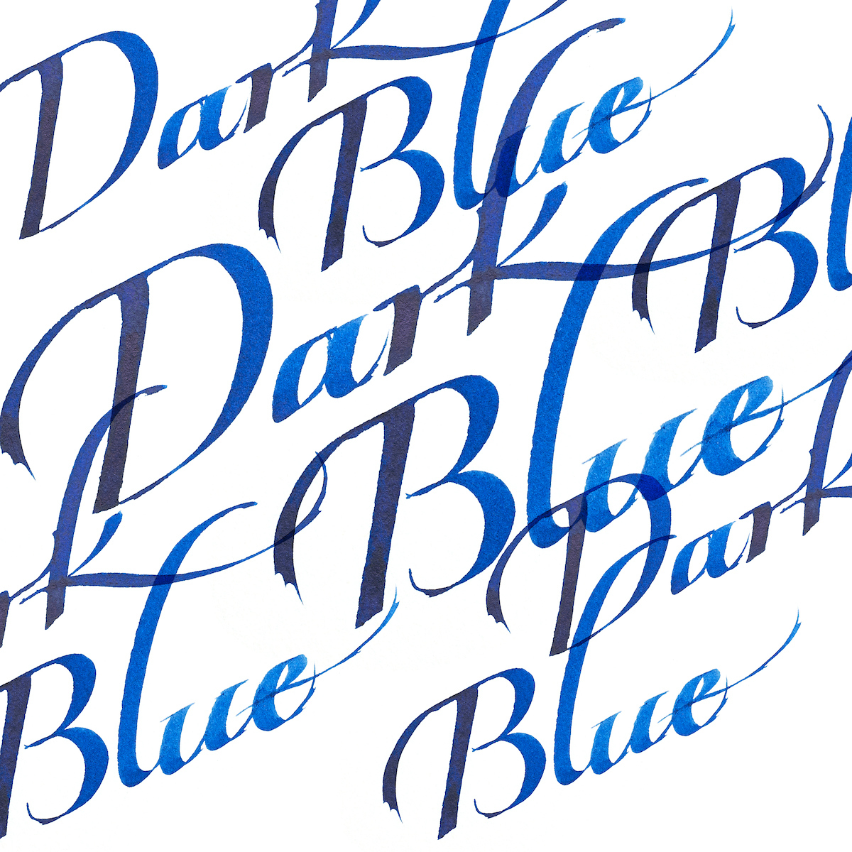 Alternative view of Calligraphy Ink - Dark Blue