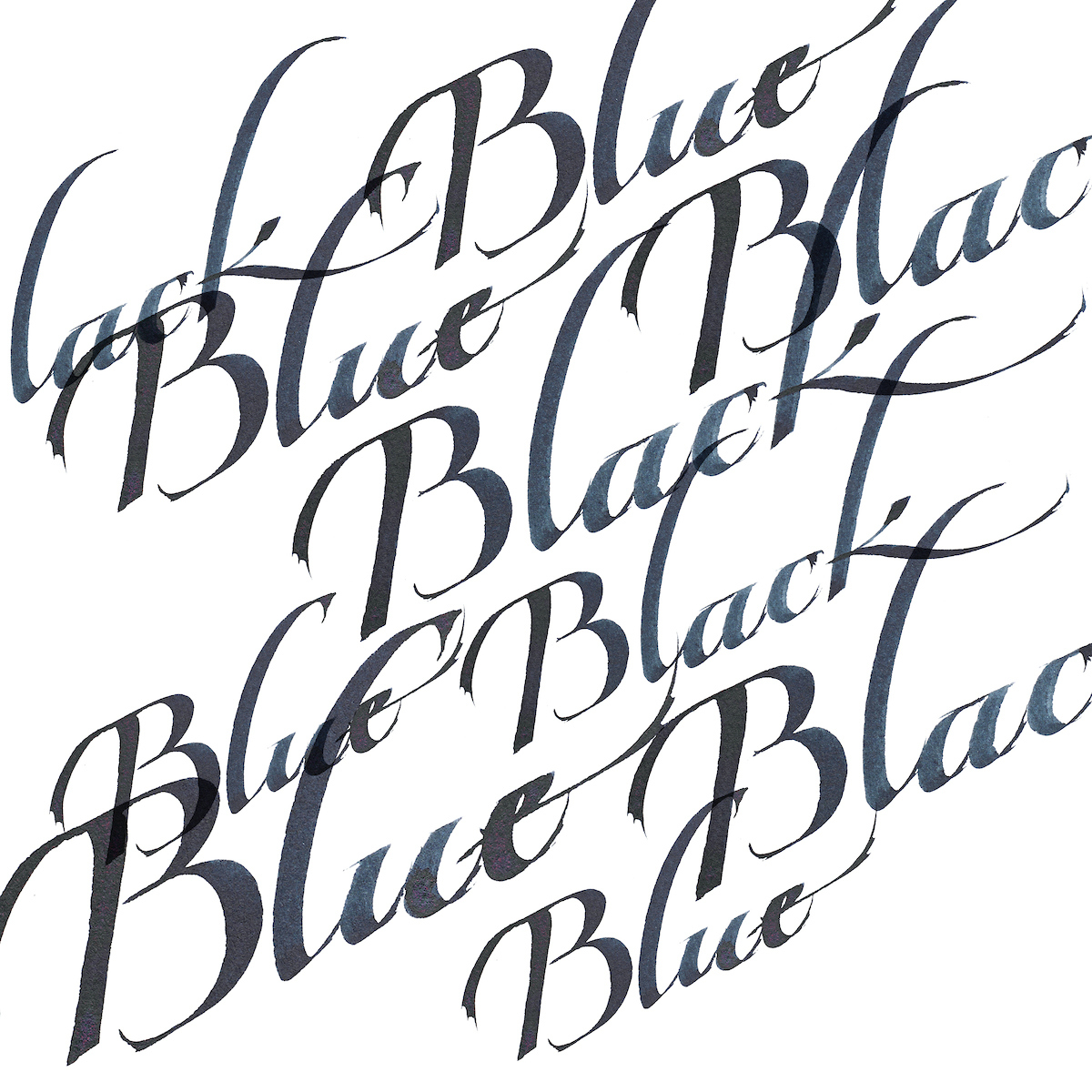Alternative view of Calligraphy Ink - Blue Black