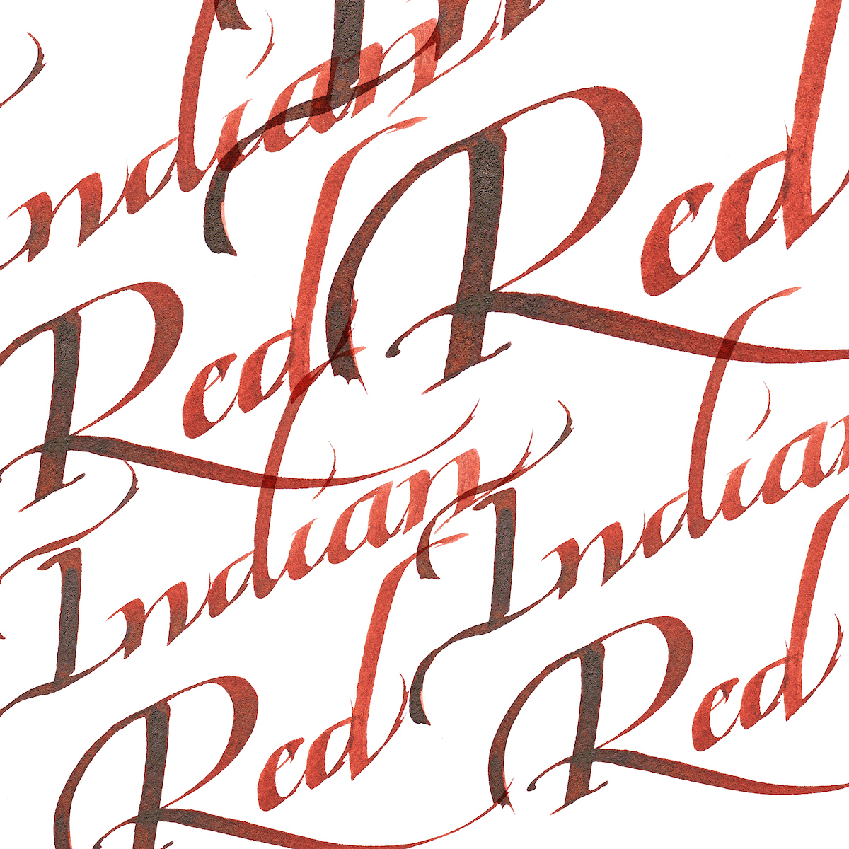 Alternative view of Calligraphy Ink - Indian Red