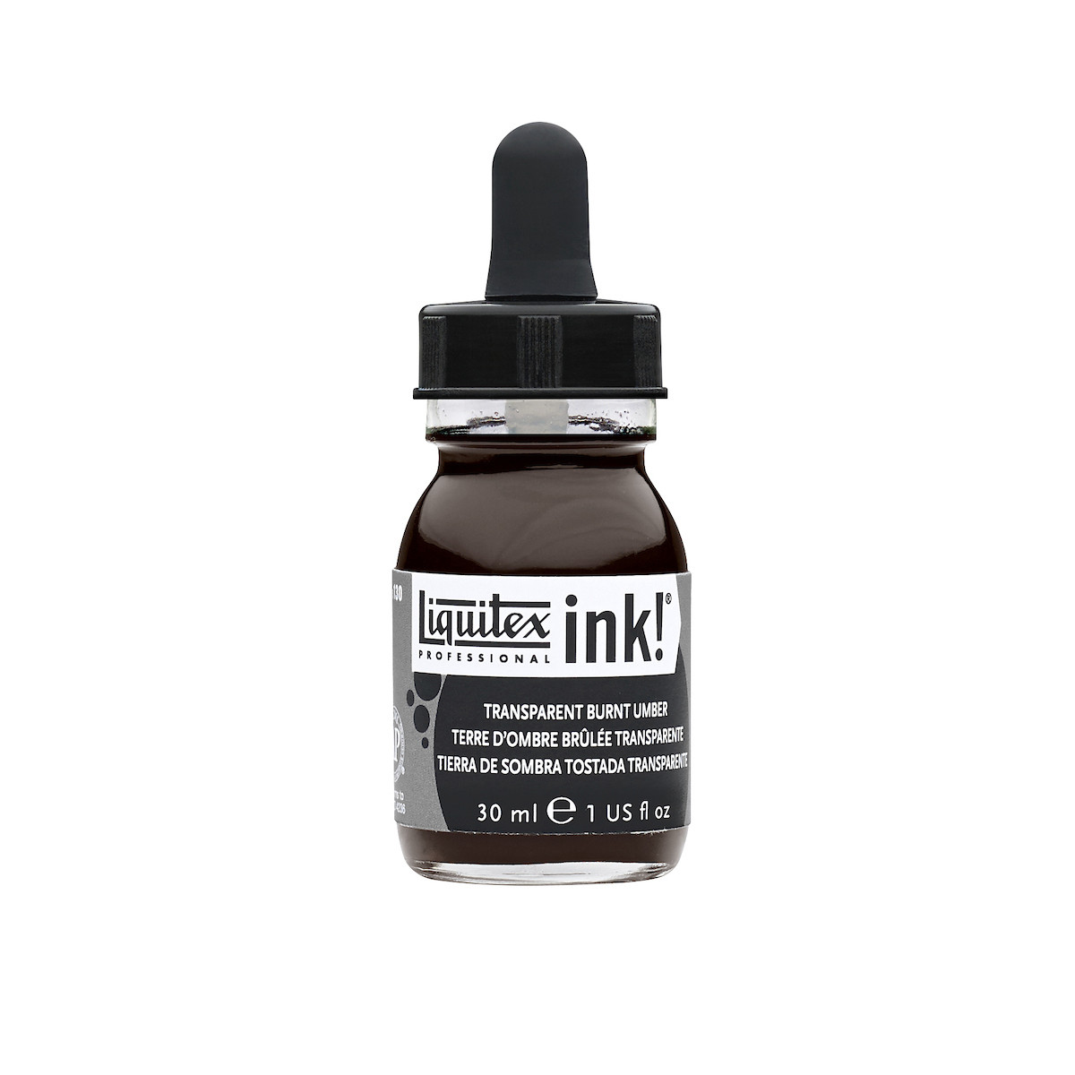 Acrylic Ink - Transparent Burnt Umber