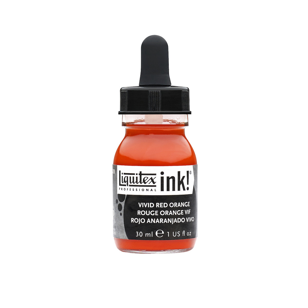 Acrylic Ink - Vivid Red Orange